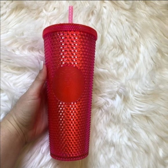 Starbucks Other - Starbucks Pink Cold Cup Tumbler 24 oz.